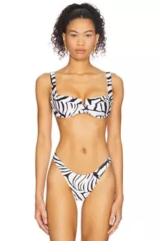 X rails bianca бикини-топ Lspace, playa blanca