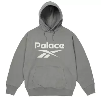X Reebok Худи PALACE, серый