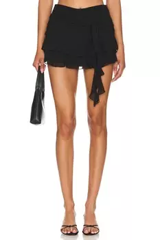 X revolve aliyah юбка Amanda Uprichard, черный