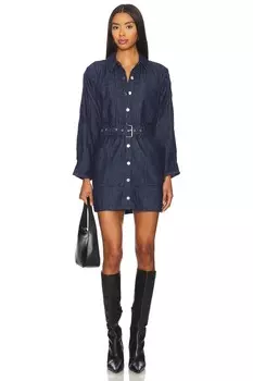 X revolve esme мини-платье в темной тени Free People, цвет dark shadow