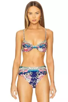 X revolve irene бикини топ Agua Bendita, navy multi