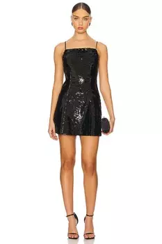 X revolve kiara мини-платье Azeeza, черный