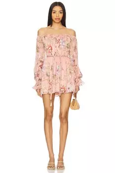 X revolve комбинезон Hemant And Nandita, peach floral