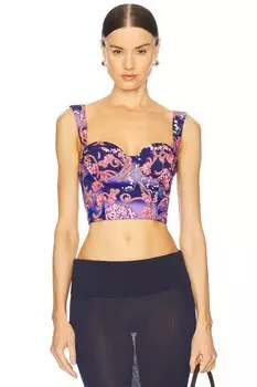 X revolve lupe лиф-бюстье Agua Bendita, navy multi