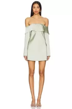 X revolve мини-платье cassia от House Of Harlow 1960, sage