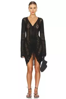 X revolve мини-платье fate Sndys, black