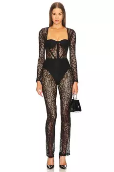 X revolve одри комбинезон Michael Costello, черный