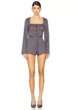 X revolve paloma комбинезон Free People, charcoal combo