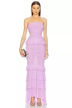 X revolve платье "giana" Michael Costello, lilac