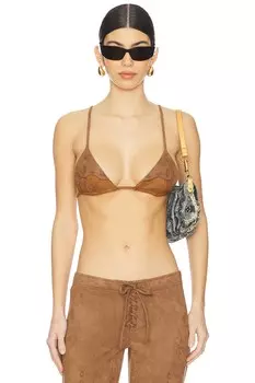 X revolve топ «Некрасивая койотиха» Leslie Amon, brown