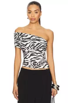 X revolve топ Ranada Ronny Kobo, zebra