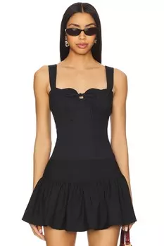 X revolve топ "Сердцеед", black