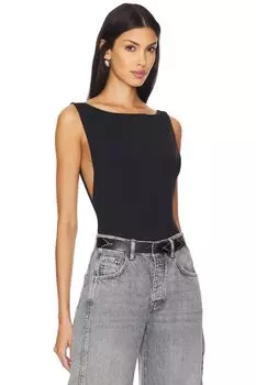 X revolve ворон боди Free People, черный