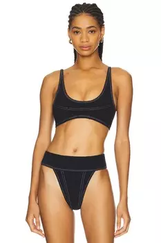 X revolve x free-est кроп-топ Farrah от Free People, black