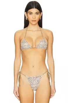 X revolve x free-est топ "Мишель" с принтом в форме треугольника от Free People, multi