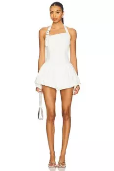 X revolve xena мини-платье Ow Collection, white
