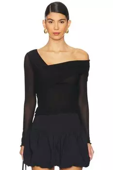 X revolve zoe трикотажный топ Free People, черный