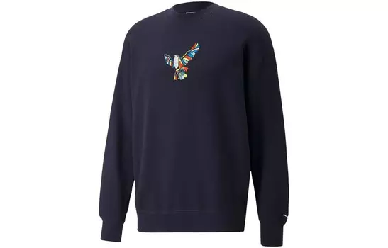 X RIPNDIP Графический свитшот мужской темно-синий Puma, темно-синий