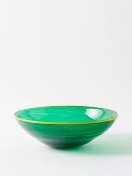 X salviati чаша из муранского стекла La DoubleJ, зеленый
