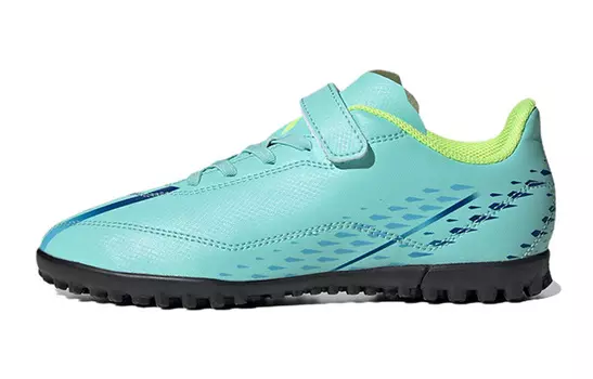 X Speedportal Детские футбольные бутсы Детские низкие синие/желтые Adidas