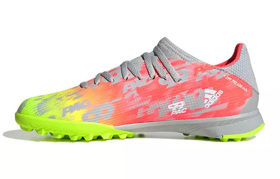 X Spelldflow.3 Детские футбольные бутсы Детские низкие серые/красные/желтые Adidas