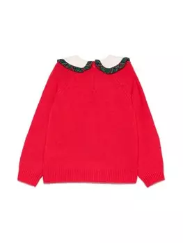 X свитер Snoopy Peanuts Calia MC2 Saint Barth Kids, красный