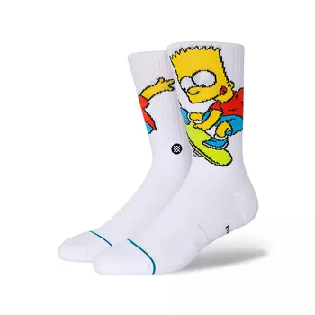 X The Simpsons носки до середины голени унисекс комбо комплект Stance, черный/синий