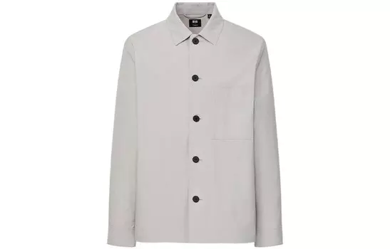 Куртка-рубашка AirSense UNIQLO, 02 светло-серый