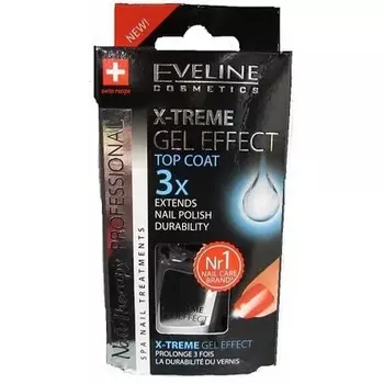 X Treme Gel Effect Верхнее покрытие 12 мл Eveline