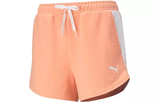 X TROLLS Повседневные шорты женские бежевые/красные Puma