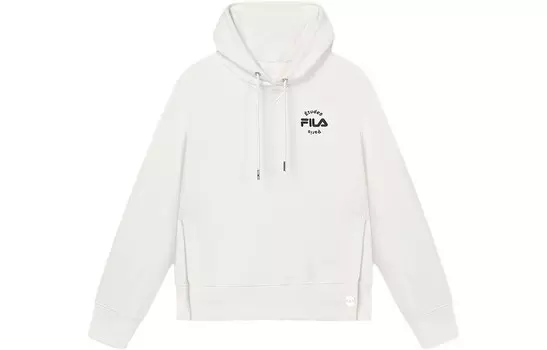 X tudes Толстовка женская, цвет кокосовое молоко, белый Fila