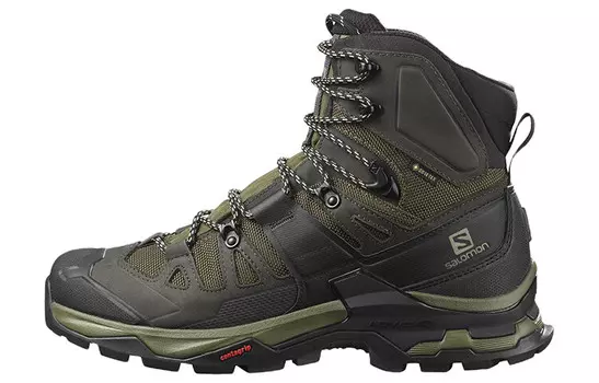 X Ultra 3 Кроссовки мужские высокие черные/зеленые Salomon
