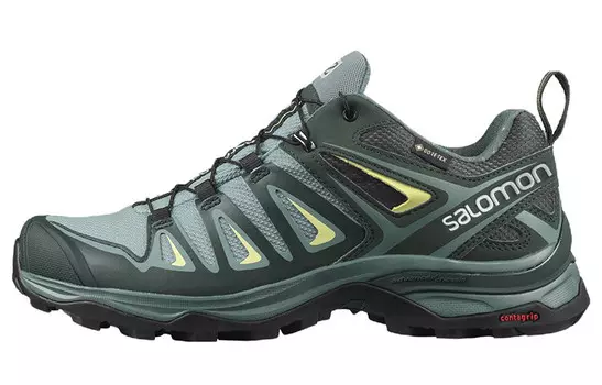 X Ultra 3 Кроссовки женские с низким верхом серые/зеленые Salomon