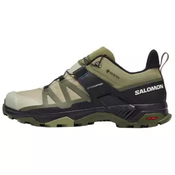 X Ultra 4 Кроссовки для походов и треккинга мужские с низким верхом, зеленый Salomon