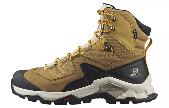 X Ultra 4 Кроссовки мужские высокие черные/желтые Salomon