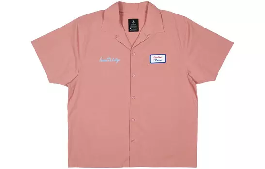 X Union LA Collaboration Shirt Men Pink Jordan, розовый
