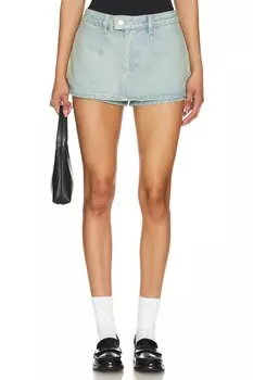 X we the free бродячая юбка-шорты Free People, coco blue