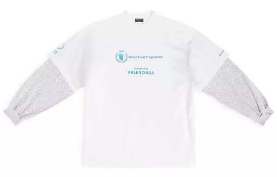 X WFP футболка мужская белая Balenciaga, белый