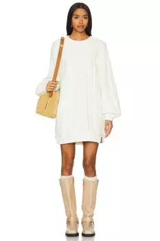 X вращаться x мы свободный чувствует кабельный свитер Free People, белый