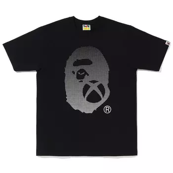 X Xbox SS24 APE HEAD TEE A Bathing Ape, черный