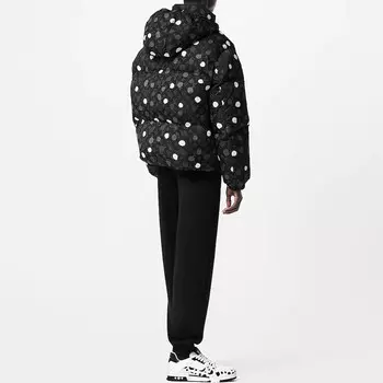 X Yayoi Kusama куртка мужская черная Louis Vuitton, черный