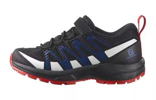 XA PRO V8 Детская обувь для активного отдыха Дети Salomon, черный/синий