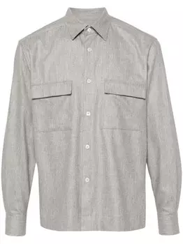 Xacus шерстяная рубашка, серый