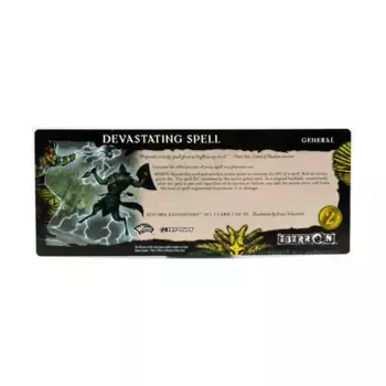 Xen'Drik Expeditions RPGA, набор 1 — карта 7 из 10, разрушительное заклинание, Eberron (d20)