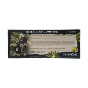 Xen'Drik Expeditions RPGA Set 2 — Карта 4 из 5, «Присутствие командования», Eberron (d20)