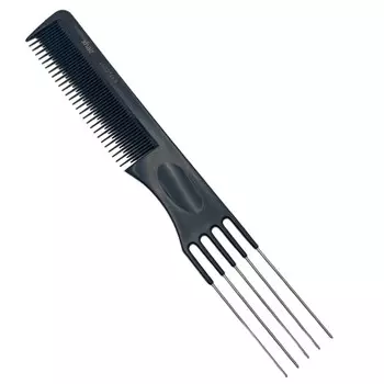 XHAIR Парикмахерская расческа-вилка, черная - xh01469 Inna Marka