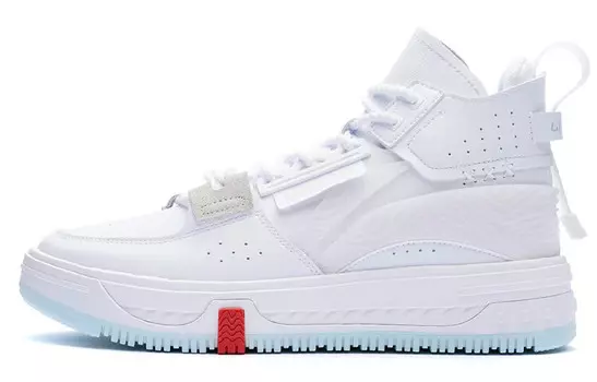 Xingchuan Скейтбординг Обувь Мужская Высокая Белая Lining