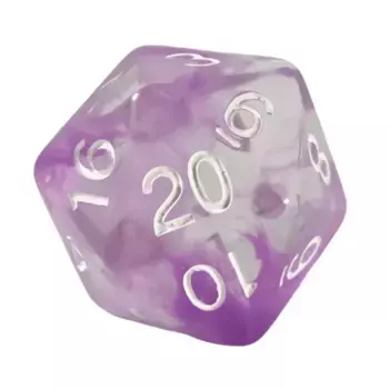 XL d20 — Аметист, Game Dice - XL d20's