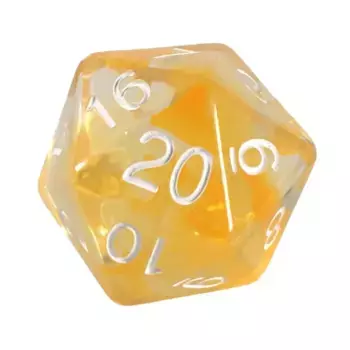 XL d20 – Цитрусовый, Game Dice - XL d20's