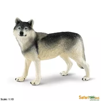 XL Safari Ltd 112689 Чешуя волка 1:10 13,5 x 6 x 7,5 см